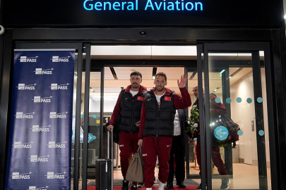 Dünya Kupası biletini alan Milliler yurda döndü