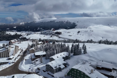 Uludağ'da kayak sezonu uzadı!