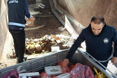 500 kilogram tarihi geçmiş gıda imha edildi