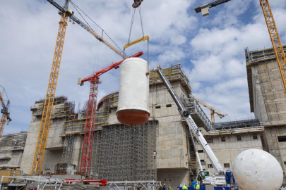 Akkuyu'da birincil devre ekipmanlarının montajı tamamlandı