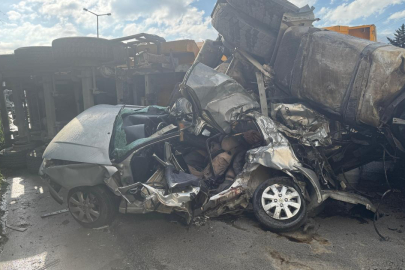 Anadolu Otoyolu'nda zincirleme kaza: 2 ölü