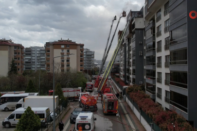 Bursa'da can pazarında korku dolu anlar kameraya yansıdı