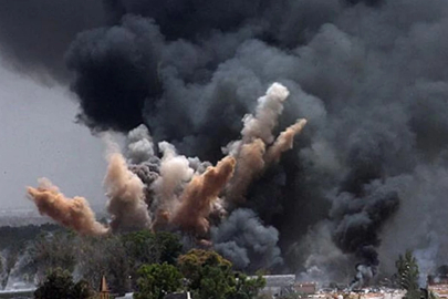 Mühimmat deposunda patlama: 13 ölü, 57 yaralı