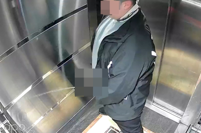 Türkiye bu kuryeyi konuşuyor: Önce pizzayı yedi, ardından asansöre tuvaletini yaptı