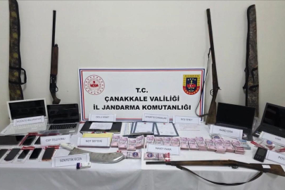 Çanakkale merkezli tefecilik operasyonu: 19 gözaltı