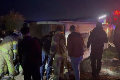 Bursa'da feci kaza: 1 ölü, 12 yaralı