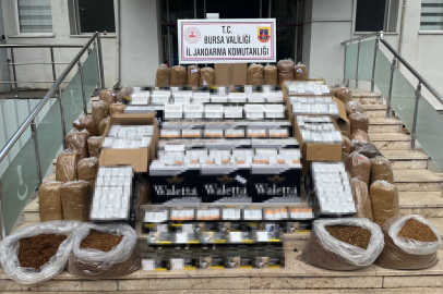 Bursa'da kaçak sigara operasyonu: 2 kişi tutuklandı