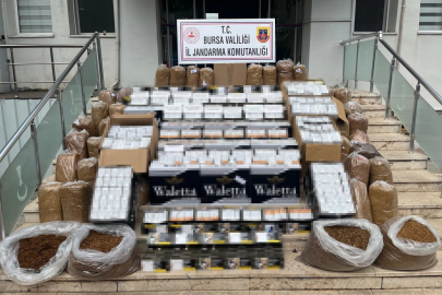 Bursa'da kaçak sigara operasyonu: 2 kişi tutuklandı