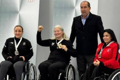 Bursalı milli sporcu Türkiye birincisi oldu