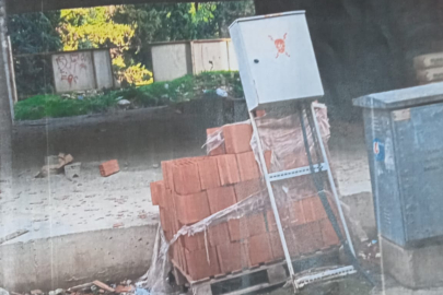 Bursa'da bitmeyen inşaat mahalleyi kızdırdı!