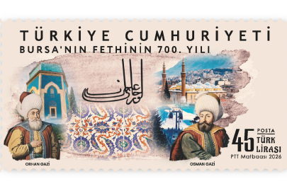 PTT’den özel seri: Bursa’nın Fethi’nin 700. Yılı pul ve ilk gün zarfı yayımlandı