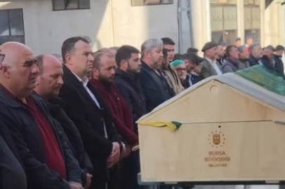 Baba ve oğlu son yolculuğuna uğurlandı