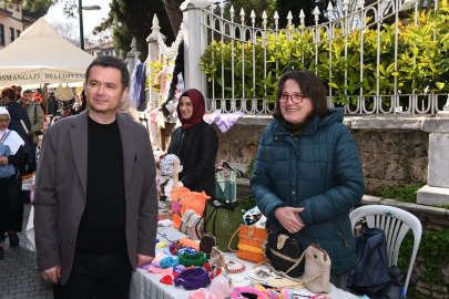 Osmangazi'de kadınların el emeği büyük beğeni topladı