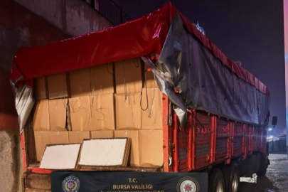 Bursa’da 4 milyon kaçak makaron ele geçirildi!