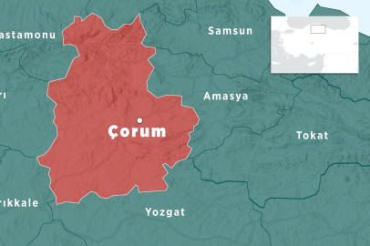 Çorum'da 4 büyüklüğünde deprem