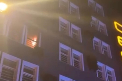 Bursa'da korkutan otel yangını!