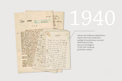 MİT, Ankara’daki 86 yıllık istihbarat belgesini yayımladı