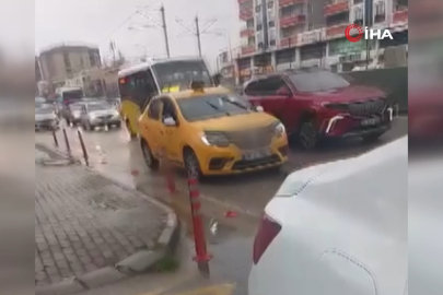 Bursa'da tehlikeli manevra: 3 bin lira ceza kesildi