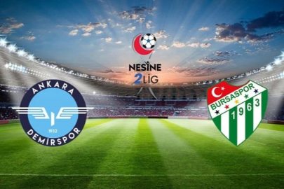 Ankara Demirspor 0 – Bursaspor 1 | CANLI ANLATIM