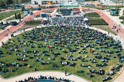 Bursa'da yeşil-beyaz coşku dev ekrana taşındı