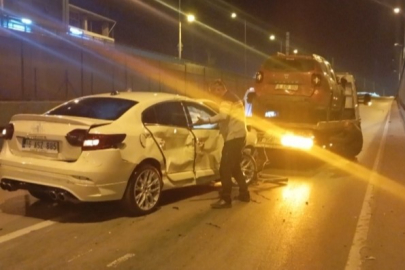 Bursa'da zincirleme kaza: 6 yaralı