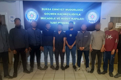 Bursa’da göçmen kaçakçılığına darbe!