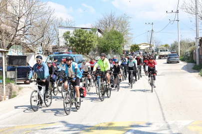 Granfondo Bursa öncesi bisikletliler Nilüfer'de buluştu