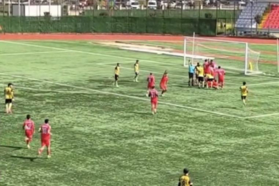 Penaltı sonrası çıkan kavgada futbolcu tutuklandı