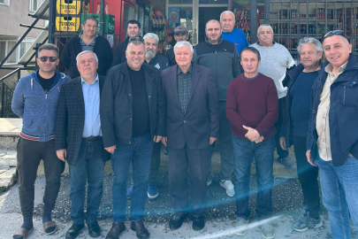 Taner Türkoğlu Urla’da Bulgaristan kökenli vatandaşlarla buluştu