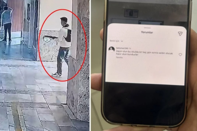 Lisedeki dehşet adım adım böyle gelmiş! Paylaşımları ortaya çıktı