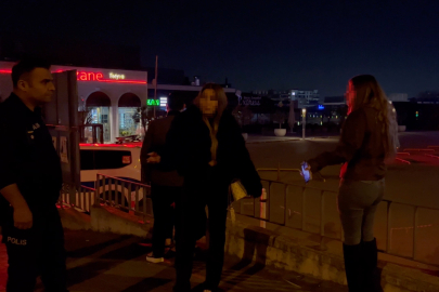 Bursa'da alkollü genç kızlar ortalığı karıştırdı