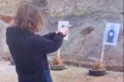 Okul saldırganının poligonda atış yaptığı görüntüler ortaya çıktı