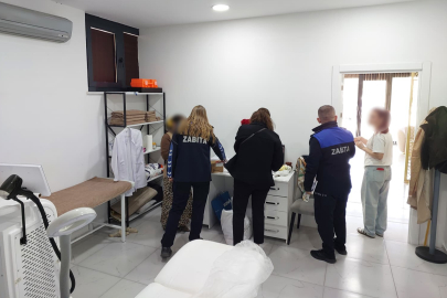 Bursa'da zabıtadan güzellik salonlarına denetim