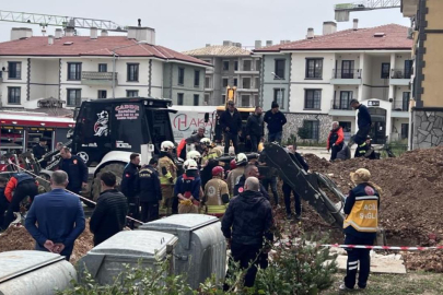 Manisa'da göçük altında kalan işçi öldü