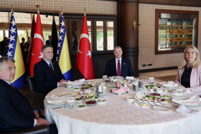 Cumhurbaşkanı Erdoğan, Bosna Hersek heyeti ile görüştü