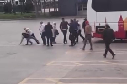 Bursa terminalinde yolcu ile şoför kavgası