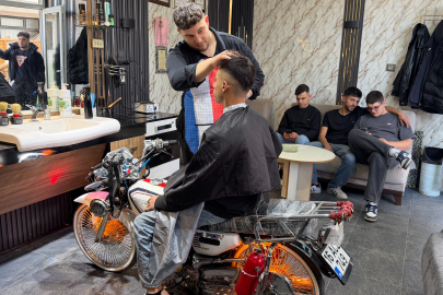 Bursa’da genç berberden sıra dışı proje!