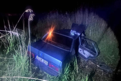 Otomobil kanala uçtu! Acı haber geldi