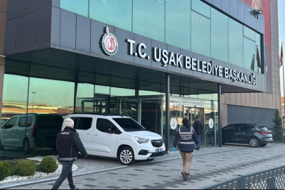 Uşak Belediyesi'ne 2. dalga operasyon: 25 gözaltı