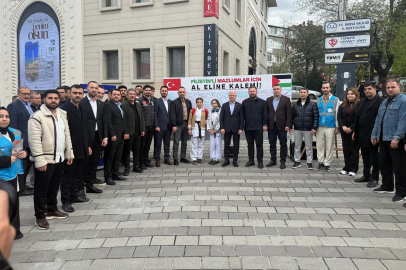 Bursalılar, Filistin için bir araya geldi