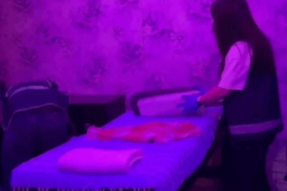 Masaj salonuna fuhuş operasyonu