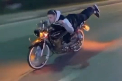 Bursa’da trafikte pes dedirten görüntü!