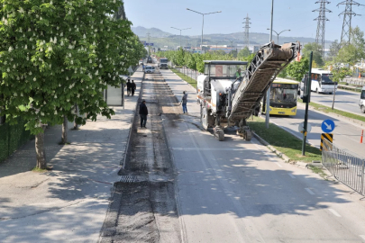 Bursa Şehirlerarası Otobüs Terminali Yolu yenileniyor!