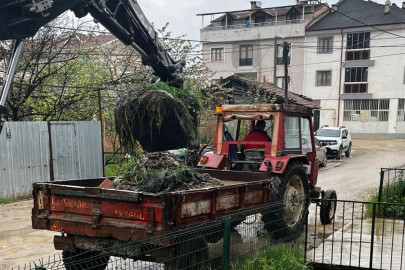 İnegöl Belediyesi’nden tarıma destek! 5 kilometrelik sulama kanalı temizlendi