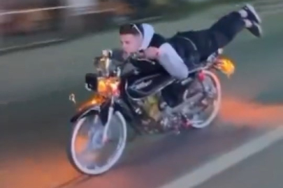 Bursa’da motosiklet sürücüsünden akılalmaz hareket! 200 bin TL ceza kesildi