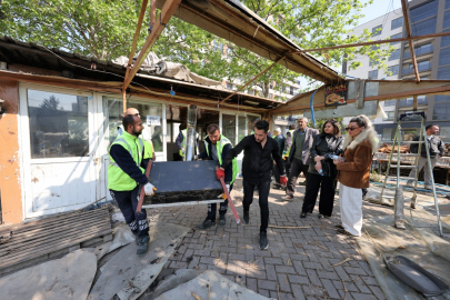 1050 Konutlar'daki yeşil alan işgalden kurtarıldı