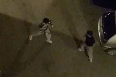 Bursa’da sokak ortasında boks ringlerini aratmayan kavga