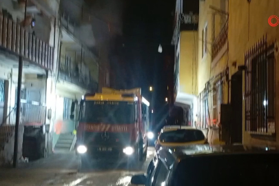 Bursa'da korkutan yangın: Daire kullanılamaz hale geldi