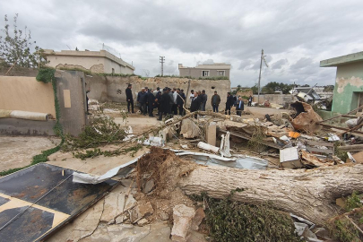 Gaziantep'te fırtına ve sağanak enerji hatlarını vurdu