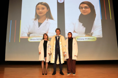 Geleceğin veteriner hekimleri beyaz önlüklerini giydi
